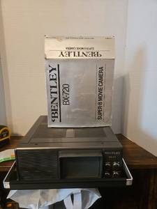 lot 69 image: Bentley BX-11 Super-8 Movie Camera with Bentley BX-11 Super 8 home movie viewer