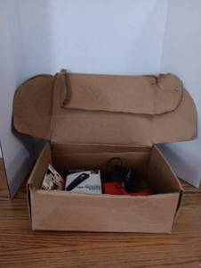 lot 123 image: Automotive Tire Pressure Gauge Set with Air Compressor