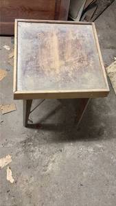 lot 2004 image: Wooden End Table