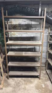 lot 2011 image: Metal 6-Tier Storage Shelving Unit