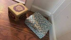 lot 3038 image: Decorative Storage Boxes Set