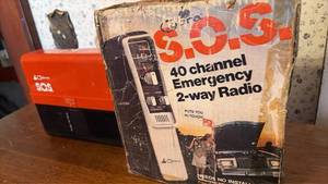 lot 3069 image: Cobra SOS 40 Channel Emergency 2-Way CB Radio with Original Box. (No power cord)