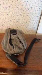 lot 3073 image: KAVU Rope Bag Crossbody Sling Pack Herringbone Pattern