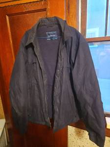 lot 3139 image: Croft & Barrow Mens Navy Zip-Up Jacket