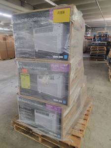 lot 56966 image: LG 14,000 BTU Window Air Conditioner Units - 6 count