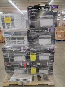 lot 56973 image: LG 10,000 BTU  Dual Inverter Window Air Conditioner Units - 6