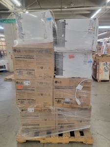 lot 56975 image: LG 14,000 BTU Through the Wall Air Conditioner Units - 8 count