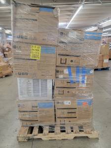 lot 56983 image: LG 10,000 BTU Window Air Conditioner Units - 7 count