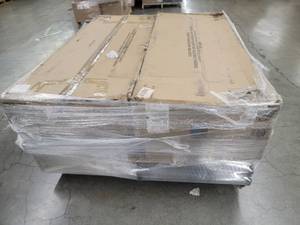 lot 60713 image: 6 count of 5-Tier Wire Shelving Rack with Wheels Storage Unit