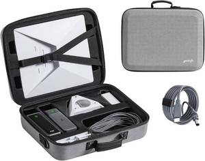 lot 1025 image: Starlink Mini Case, Hard Shell Travel Carrying Case for Starlink Mini, Waterproof Storage Bag for Satellite Dish & Extra Accessories, Space for Portable Power Bank, Free Cable Organizer Included