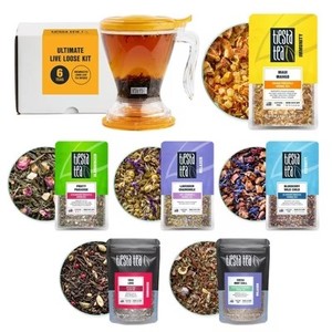 lot 1039 image: Tiesta Tea Ultimate Live Loose Kit, Loose Leaf Tea Set with Infuser Set