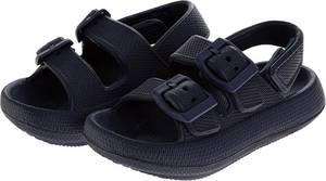 lot 1072 image: Josmo Kids Jelly Sandals Open Toe Strap Summer Pool Beach Shoes for Boys and Girls (Size 10 Toddler)