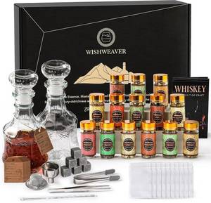 lot 1084 image: Alcohol Infusion Kit,14 Natural DIY Whiskey Making Kit for Infusing Bourbon,Tequila, Rum with Custom Botanicals, Perfect Alcohol Infusion Kits Stocking Stuffers for Men for Men, Dad, Husband