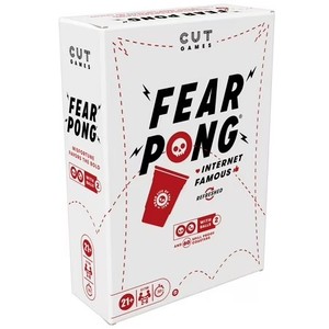 lot 1088 image: Fear Pong Adult Party Game by Cut for Wild Pong Game Nights, Ages 21 and up