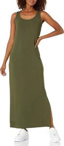 lot 1108 image: Amazon Essentials Womens Supersoft Terry Racerback Maxi Dress (Previously Daily Ritual), Small