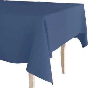 lot 1174 image: 3 Pack Rectangular Royal Blue Tablecloth Plastic, (1 Pc) 54 x 108 Blue Plastic Tablecloth, Perfect Blue Disposable Tablecloth and Elegant Blue Table Cover for Parties, Dinners and Special Occasions