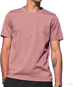 lot 1208 image: Mens Stripe Short Sleeve T-Shirt Mens Classic Casual Stripe Loose Shirts Size XXL