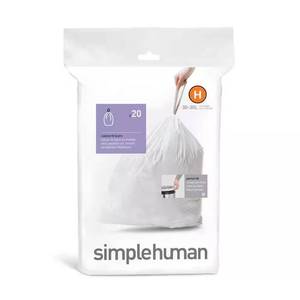 lot 1287 image: 8 Gal. Custom Fit Code H Trash Can Liner (20-Pack)