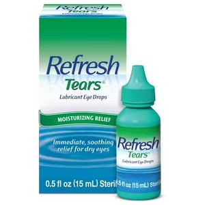 lot 1291 image: Refresh Tears Lubricant Eye Drops Artificial Tears, 15 ml, 1 Bottle
