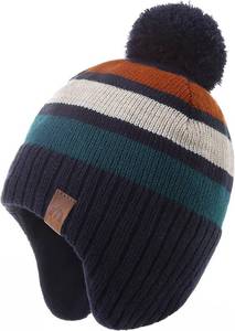 lot 1389 image: Boys Winter Hat Baby Beanies with Earflap Upgrade Fleece-Lined Skiing Toddler Hat