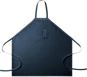 lot 1404 image: Bib Apron with Fixed Neck Strap and Utility Pocket   Full-Coverage Chef Apron for Kitchen, Restaurant & Caf