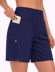 lot 1597 image: DIBAOLONG Womens Swim Shorts 7 High Waisted Quick Dry UPF 50 Beach Board Shorts for Women with Liner & Pockets Size 4XL
