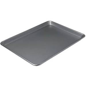 lot 1611 image: Chicago Metallic 10 in. W X 15 in. L Jelly Roll Pan Gray 1 pc