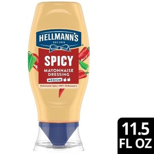 lot 1691 image: Hellmanns Spicy Mayonnaise Dressing - 11.5 fl oz