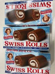 lot 1722 image: 3 Boxes Little Debbie Swiss Rolls - 12ct13oz