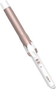 lot 1816 image: Conair Double Ceramic 1-Inch Curling Iron, 1-Inch Barrel Creates Classic Curls, Hair Curler for Use on Short, Medium, & Long Hair, WhiteRose Gold