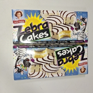 lot 1822 image: 2 Boxes Little Debbie Zebra Cakes - 10ct13oz