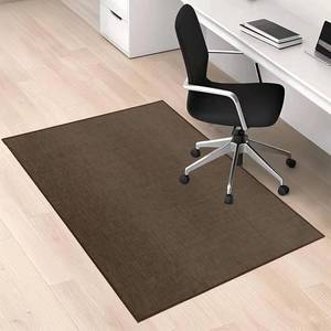 lot 1843 image: Office Chair Mat for Hardwood Floor, 59 x 48 i nches Heavy Duty Rattan-Like Woven Desk Chair Mat, Non-Slip Floors Protector for Computer Chair