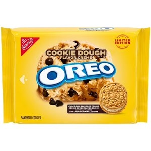 lot 1870 image: OREO Cookie Dough Creme Sandwich Cookies, Limited Edition, 10.68 oz