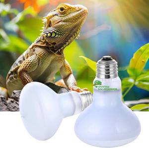 lot 1875 image: Reptile Heat Lamp Used in Reptiles 75W 100W Heat Lamp Bulbs for Reptiles 2 Pack Amphibians Basking Heat Lamp Bulbs UVA Daylight Basking Light (100Watts)