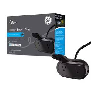 lot 1878 image: GE Cync 120-Volt 2-Outlet Outdoor Smart Plug