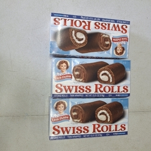 lot 1888 image: 3 Boxes Little Debbie Swiss Rolls - 12ct13oz