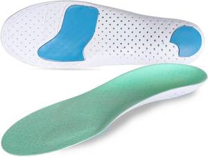 lot 1931 image: Insoles for Golf Mens Shoes Replacement, Footwear Inserts for Arch Support Inserts to Help Reduce Fatigue Cushion Shock Absorbing (Men 12-14)