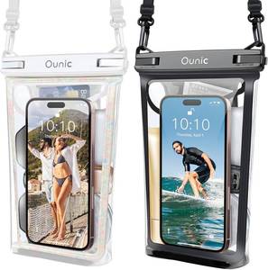 lot 1939 image: Large Waterproof Phone Pouch, Floating Waterproof Pouch for iPhone 17 16 15 14 13 12 Pro Max Galaxy S25 S24 S23, Adjustable Lanyard, IPX8 Waterproof Bag for Beach Cruise Swimming Rafting Boating