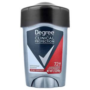 lot 1960 image: DEGREE Men Clinical Protection Sport Strength Antiperspirant & Deodorant, 1.7 Ounce, Pack of 3 (Packaging may vary)