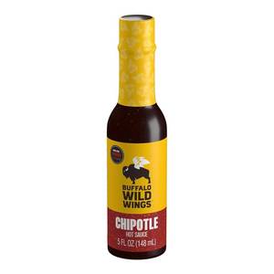 lot 2006 image: Buffalo Wild Wings Chipotle Hot Sauce, 5 fl oz, Medium Hot Dipping Sauce, Marinade and Seasoning for Chicken Wings and Pork Ribs, Made with Chipotle Peppers