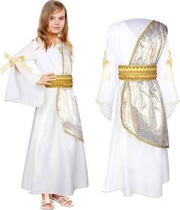 lot 2043 image: Geyoga Greek Toga Costume Grecian Roman Costume Gilrs Greek Toga Dress Party Dress Up