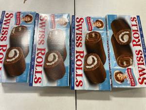 lot 2049 image: 4 Boxes Little Debbie Swiss Rolls - 12ct13oz