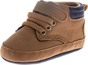 lot 2067 image: Josmo Unisex Baby Shoes Boys Girls Sneakers - Infant Slip On First Walking Shoes Toddler Casual Sneaker Crib Shoes (Size 3 - E13)