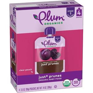 lot 2094 image: Stage 1  Just Prunes Baby Food, 3.5oz (4 Pack)