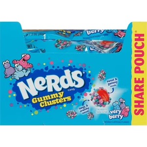 lot 2101 image: Nerds Gummy Clusters Very Berry Bags