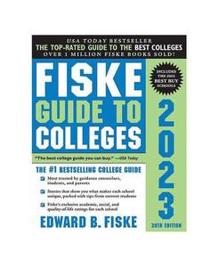 lot 2106 image: Fiske Guide to Colleges 2023 by Edward Fiske - White