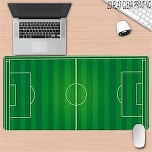 lot 2220 image: 16x24in Soccer Field Desk Top Mouse Mat