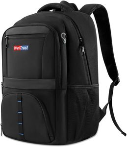 lot 2291 image: Travel Laptop Backpack, 40L Water-Resistant & Durable Business Backpack, Airline-Approved for Carry-On, Fits 17.3-inch Laptops, Suitable for School & Daily Commute