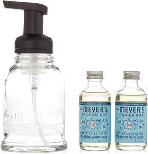 lot 2321 image: MRS MEYERS Foaming Hand Soap Starter Kit, 1 EA