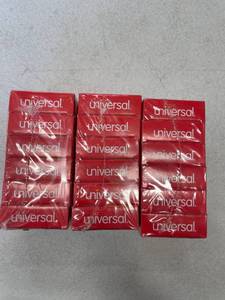 lot 2331 image: 3 Packages Universal Invisible Tape 34 x 1000 Inches, 1-Inch Core Clear, 6Pack each(UNV83410)